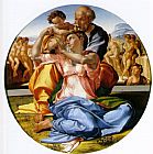 John Canvas Paintings - The Holy Family with the Infant John the Baptist